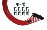 Moroso V8 Universal 90 Deg Plug HEI Distributor Ultra Spark Plug Wire Set - Red thumbnail 3