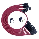 Moroso SB Ford 351W 135 Deg Plug Boots Non-HEI Ultra Spark Plug Wire Set - Red thumbnail 2