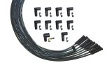 Moroso Universal V8 Str Plug HEI Unsleeved Ultra Spark Plug Wire Set - Black thumbnail 1