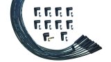 Moroso Universal V8 Str Plug HEI Unsleeved Ultra Spark Plug Wire Set - Black thumbnail 3