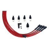 Moroso 4 Cly Straight Plug Non-HEI Unsleeved Ultra Spark Plug Wire Set - Red thumbnail 2