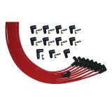 Moroso V8 Universal 90 Deg Plug Non-HEI Ultra Spark Plug Wire Set - Red thumbnail 2