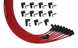 Moroso V8 Universal 90 Deg Plug Non-HEI Ultra Spark Plug Wire Set - Red thumbnail 3