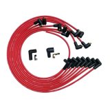 Moroso SBC Under Header 90 Plug Non-HEI Ultra Spark Plug Wire Set - Red thumbnail 2