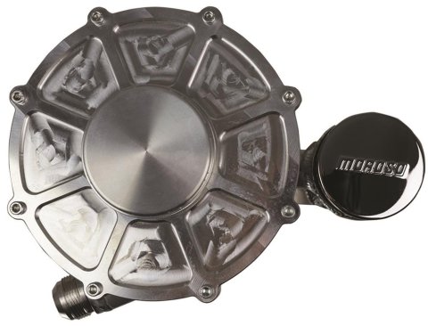 Moroso 13in Tall 7in Dia 5qt Dry Sump Tank w/Breather Tank