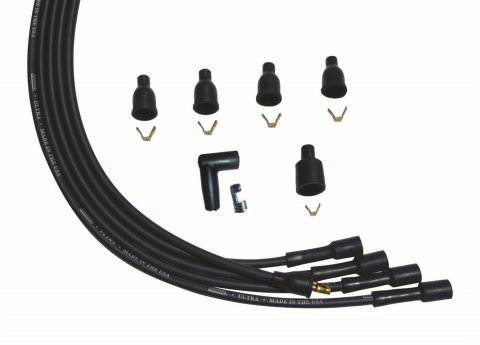 Moroso Universal 4 Cyl Str Plug Str Non-HEI Ultra Spark Plug Wire Set