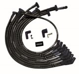Moroso SB Ford Sleeved 135 Plug HEI Ultra Spark Plug Wire Set - Black thumbnail 1
