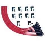 Moroso V8 135 Deg Plug Boots HEI Ultra Spark Plug Wire Set - Red thumbnail 2