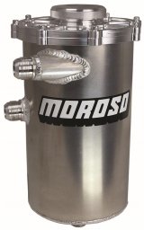 Moroso 15in Tall 7in Dia 6qt Dry Sump Tank thumbnail 3
