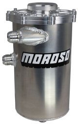 Moroso 15in Tall 7in Dia 6qt Dry Sump Tank thumbnail 5