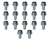 Moroso Ford C-6 Stamped Steel Transmission Pan Bolts - Set of 17 thumbnail 1
