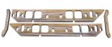 Moroso GM BBC Oval Port Intake Manifold Spacers - Machined Aluminum thumbnail 3