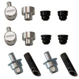 Moroso 5/8in Hose Crankcase Evac System w/Billet Push In Breathers thumbnail 2