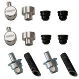 Moroso 5/8in Hose Crankcase Evac System w/Billet Push In Breathers thumbnail 3