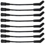 Moroso Ford 7.3L Godzilla 135 Deg Boots 8mm Unsleeved Ultra Ignition Wire Set - Black thumbnail 2