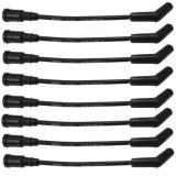Moroso Ford 7.3L Godzilla 135 Deg Boots 8mm Unsleeved Ultra Ignition Wire Set - Black thumbnail 3