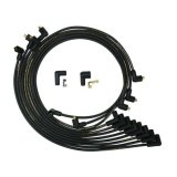 Moroso Chevrolet Small Block Non-HEI Under Header Unsleeved 90 Deg Mag Tune Ignition Wire Set - Blk thumbnail 3