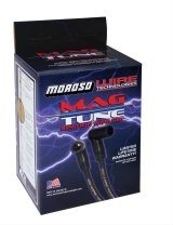 Moroso Chevrolet Small Block HEI Over V/C Unsleeved 90 Degree Mag Tune Ignition Wire Set - Black thumbnail 2