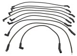 Moroso Ford 351W Over V/C HEI Unsleeved 135 Degree Mag Tune Ignition Wire Set - Black thumbnail 1