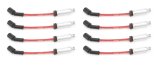 Moroso GM LS/LT 8.5mm Ultra 40 9.75in Long Wire Set w/Alum Heatshield - Red thumbnail 3