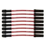 Moroso GM LS/LT 8.5mm Ultra 40 11in Long Wire Set w/o Alum Heatshield - Red thumbnail 2