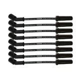 Moroso GM LS/LT 8.5mm Ultra 40 9.75 in Long Wire Set w/o Alum Heatshield - Black thumbnail 2