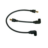 Moroso Harley-Davidson 80-84 FL / 84-99 FXST/FLST / 91-98 FXD Suppression Core Wire Set - Black thumbnail 3