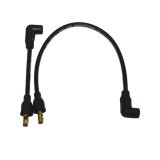 Moroso Harley-Davidson 80-84 FL / 84-99 FXST/FLST /91-98 FXD Spiral Core Wire Set - Black thumbnail 3