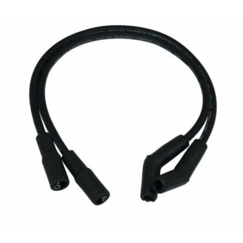 Moroso 99-08 Harley-Davidson FLT/FLHT/FLHR/FLTR Spiral Core Wire Set - Black thumbnail 3