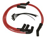 Moroso 2017+ Harley-Davidson Milwaukee 8 Spiral Core Wire Set - Red thumbnail 1