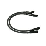 Moroso 99-08 Harley-Davidson FLT/FLHT/FLHR/FLTR Sleeved Ultra 40 Wire Set - Black thumbnail 3