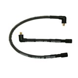Moroso 85-96 Harley-Davidson FLT/FLHT/FLHR/FLTR/FLHS Sleeved Ultra 40 Wire Set - Black thumbnail 3