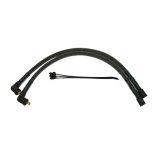Moroso 97-98 Harley-Davidson FLT/FLHT/FLHR/FLTR Sleeved Ultra 40 Wire Set - Black thumbnail 3