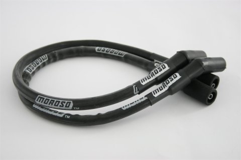 Moroso 00-15 Harley-Davidson FLST/FXST Sleeved Ultra 40 Wire Set - Black thumbnail 2