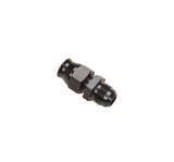Moroso Aluminum Fitting Adapter 8AN Male to 1/2in Tube Compression - Black thumbnail 2