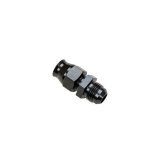 Moroso Aluminum Fitting Adapter 8AN Male to 1/2in Tube Compression - Black thumbnail 4