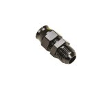 Moroso Aluminum Fitting Adapter 10AN Male to 5/8in Tube Compression - Black thumbnail 1