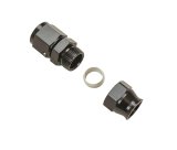 Moroso Aluminum Fitting Adapter 10AN Female to 5/8in Tube Compression-Black thumbnail 1
