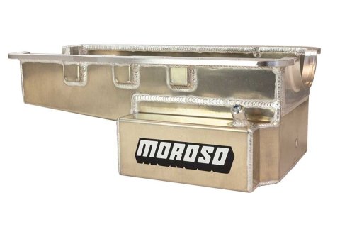 Moroso Ford 289-302 Road Race Baffled Front Sump 8in Deep Aluminum Oil Pan thumbnail 4