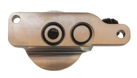 Moroso GM LS External Input Accumulator Inlet Inbound Rail Spin On Oil Filter Adapter thumbnail 4