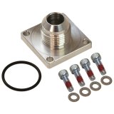 Moroso -10AN Male 4-Bolt Square Flange Dry Sump Square Base Fitting thumbnail 1