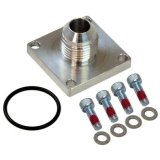 Moroso -8AN Male 4-Bolt Square Flange Dry Sump Square Base Fitting thumbnail 2