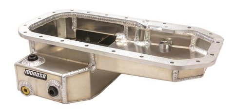 Moroso Toyota 4AGE/7AGE RWD Road Race Baffle Steel Oil Pan thumbnail 1