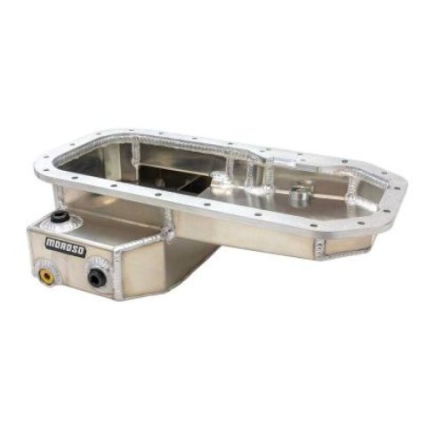 Moroso Toyota 4AGE/7AGE RWD Road Race Baffle Steel Oil Pan thumbnail 2
