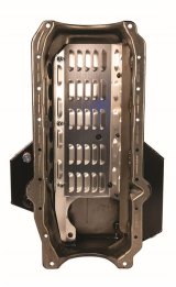 Moroso Chevrolet Small Block w/1 Piece Rear Main Seal Circle Track SK Lights 6.5 Deep Oil Pan thumbnail 4