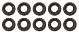 Moroso Black OX Nuts - 1/4-28 (10 Pack) thumbnail 1