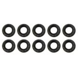 Moroso Black OX Nuts - 1/4-28 (10 Pack) thumbnail 2