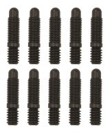 Moroso Bullet Nose Black OX Studs - 1/4-20 X 1/4-28 X 1 3/16 (10 Pack) thumbnail 1