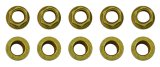 Moroso 1/4in-28 Zinc Flange Nut w/ Washer Face - 10 Pack thumbnail 2