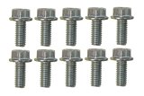 Moroso 5/16in-18 x .750in Serrated Zinc Flange Bolt - 10 Pack thumbnail 1